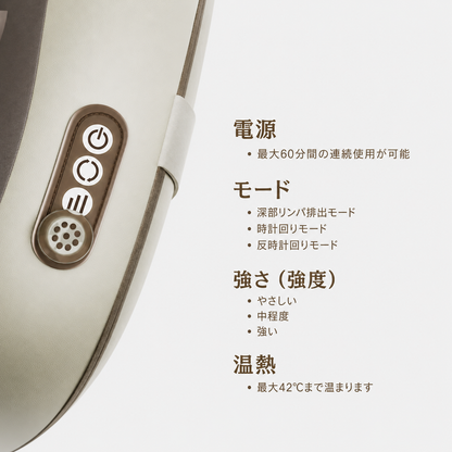 Relaxee™ 減圧リリース首肩マッサージャー